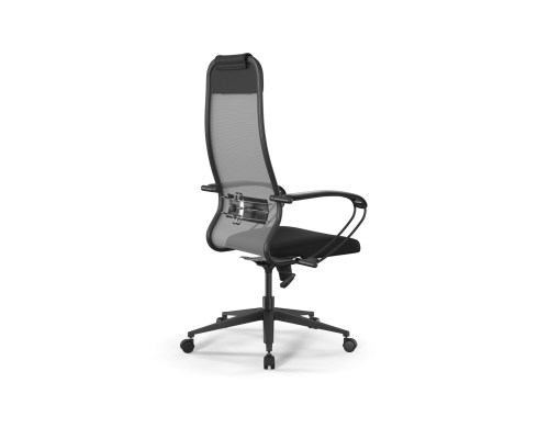 Кресло ErgoLife  Sit 10 B1-111K - X2+UMF(X1) /Ub00/Wh00/K1bL(M09.B11.G19.W02) (Св.серый-Черный)