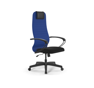 Кресло ErgoLife  Sit 8 B1-10K - UMF(X1) /Uh02/Wh00/K1bL(M09.B02.G15.W01) (Синий-Черный)