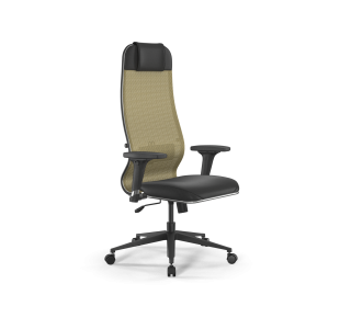 Кресло ErgoLife  Sit 10 B1-115D - T+Extra /Um00/Wm12/D02P(M09.B11.G19.W02) (Золотой ротанг-Черный)