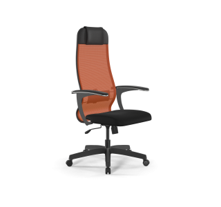 Кресло ErgoLife  Sit 10 B1-111U - X2+UMF(X1) /Ub00/Wh00/U0mL-b(M09.B02.G15.W01) (Оранжевый-Черный)