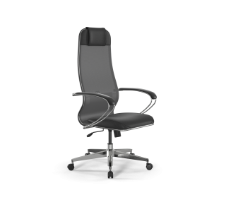 Кресло ErgoLife  Sit 10 B1-115K - T+Extra /Um00/Wm12/K1cL(M09.B22.G18.W02) (Серый-Черный)