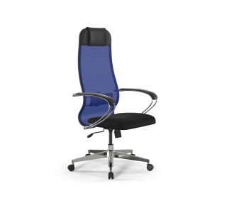 Кресло ErgoLife  Sit 10 B1-111K - X2+UMF(X1) /Ub00/Wh00/K1cL(M09.B22.G18.W02) (Синий-Черный)