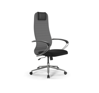 Кресло ErgoLife  Sit 8 B1-10K - UMF(X1) /Uh02/Wh00/K1cL(M09.B23.G18.W01) (Св.серый-Черный)