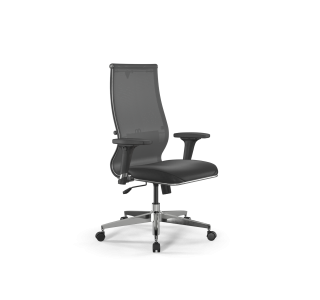 Кресло ErgoLife  Sit 10 B2-163D - T+Extra /Km00/Wm12/D02P(M09.B22.G18.W02) (Серый-Черный)