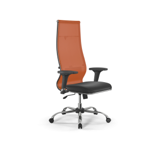 Кресло ErgoLife  Sit 10 B1-163D - T+Extra /Km00/Wm12/D02P(M09.B21.G20.W01) (Оранжевый-Черный)