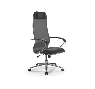 Кресло ErgoLife  Sit 10 B1-115K - T+Extra /Um00/Wm12/K1cL(M09.B23.G18.W01) (Серый-Черный)