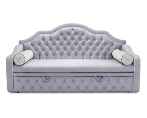 Кровать «Инфинити» 900×2000 с ящиками (Светло-серый)