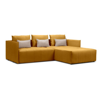 Мягкий угол «Чилетти» (Горчичный)