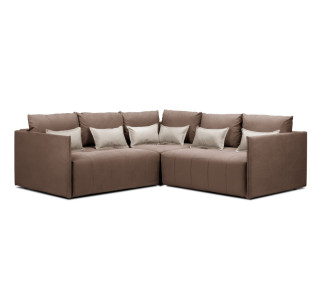 Мягкий угол «Чилетти» long (Какао)