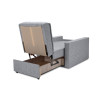 Кресло-кровать «Чарли» 0.6 (Светло-серый)