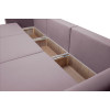 Диван-кровать «Мэдисон» 3-х секц ПБ (Пудровый)