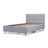 Кровать «Адель» (Светло-серый)