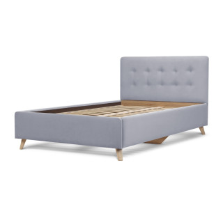 Кровать «Адель» (Светло-серый)