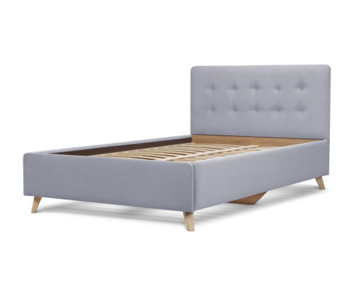Кровать «Адель» (Светло-серый)
