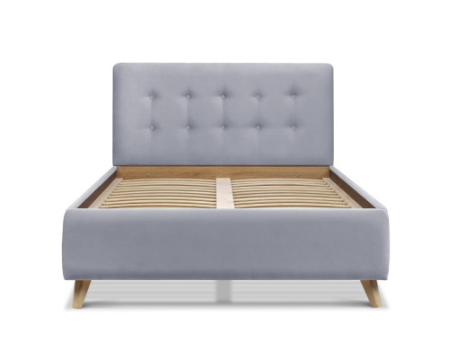 Кровать «Адель» (Светло-серый)