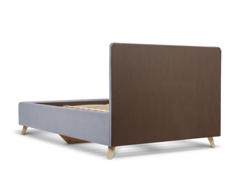 Кровать «Адель» (Светло-серый)