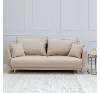 Диван-кровать «Мия» (Кремовый)