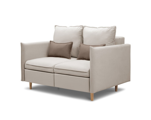 Диван-кровать «Оливер» (новые параметры) (Кремовый)