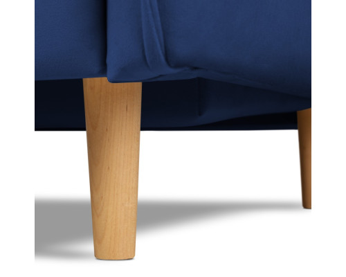 Диван-кровать «Оливер» (новые параметры) (Синий)