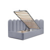 Кровать «Мия» (Светло-серый)