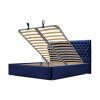 Кровать «Мишель» (Синий)