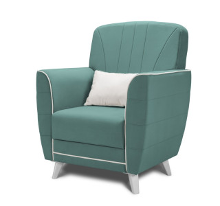 Кресло отдыха «Шарлиз» (Аквамариновый)