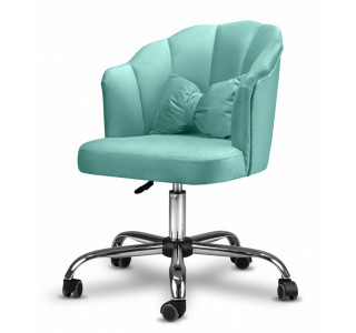 Стул «Мия» компьютерный (Аквамариновый)