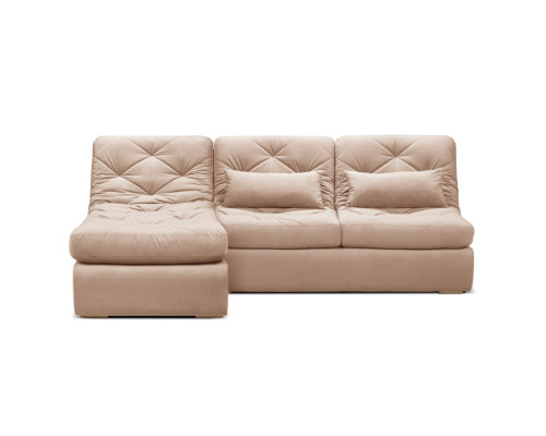 Мягкий угол «Борнео» с оттоманкой (Бежевый)