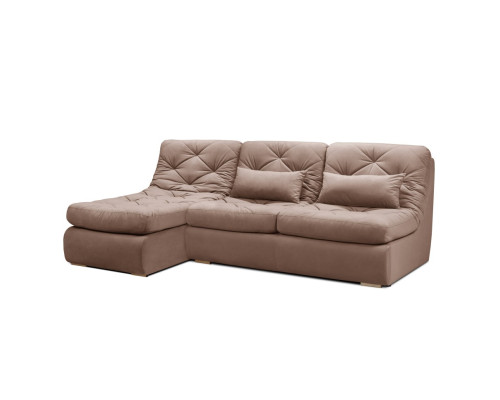 Мягкий угол «Борнео» с оттоманкой (Какао)