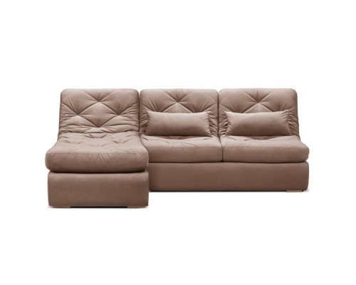 Мягкий угол «Борнео» с оттоманкой (Какао)