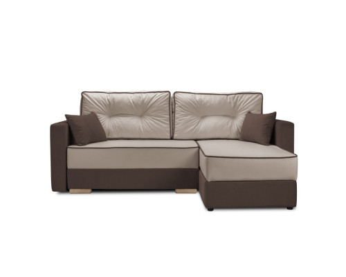 Мягкий угол «Перс» (Бежевый/Мокко)