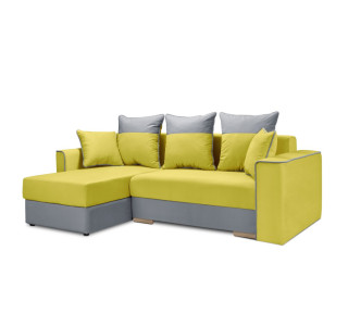 Мягкий угол «Айрон» (Горчичный)