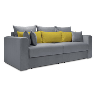 Диван-кровать «Мэдисон» 2-х секц ПБ (Серый)