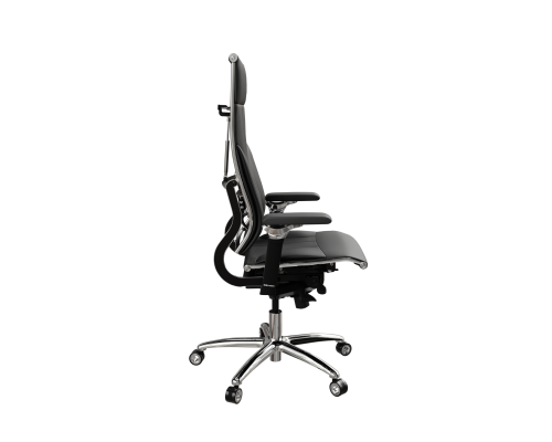 Кресло МЕТТА Move L1-10D - Infinity /Kc06/Nc06/D06P(M06.B34.G04.W04) (Черный)