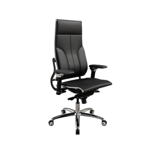 Кресло МЕТТА Move L1-10D - Infinity /Kc06/Nc06/D06P(M06.B34.G04.W04) (Черный)