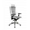 Кресло Y 4DF L2-57D - YM93+Infinity /Vc09/Nc09/D06P/H13mL-3D(M06.B35.G11.W04) (Св.серый-Белый)