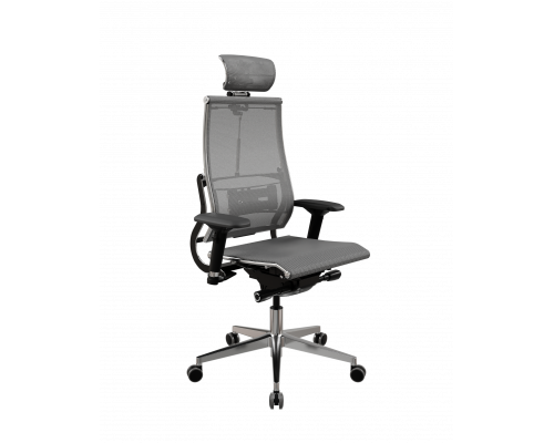 Кресло Move B2-5D - YM93 /Kc00/Nc00/D04P/H13mM-3D(M26.B32.G25.W03) (Серый-Тем.Серый)