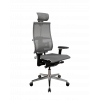 Кресло Y 4DF B2-5D - YM93 /Kc00/Nc00/D15P/H13mM-3D(M26.B32.G25.W03) (Серый-Тем.Серый)