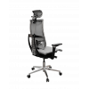 Кресло Y 4DF B2-5D - YM93 /Kc00/Nc00/D15P/H13mM-3D(M26.B32.G25.W03) (Св.серый-Белый)
