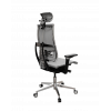 Кресло Y 4DF B2-5D - YM93 /Kc00/Nc00/D15P/H13mM-3D(M26.B32.G25.W04) (Св.серый-Белый)