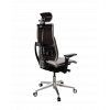 Кресло Y 4DF B2-10D - Infinity /Kc06/Nc06/D15P/H13mL-3D(M26.B32.G25.W04) (Темно-коричневый)