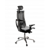 Кресло Y 4DF B2-14D - YM93+Infinity /Kc09/Nc09/D15P/H13mM-3D(M26.B35.G25.W04) (Серый-Тем.Серый)