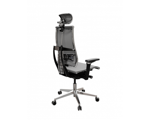 Кресло Y 4DF B2-5D - YM93 /Kc00/Nc00/D15P/H13mM-3D(M26.B32.G25.W03) (Серый-Тем.Серый)