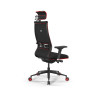 Кресло МЕТТА Samurai B2-44D - UMF(SY271)+Infinity /Krm44/Wrm44/D04P/H17rmL-3D(M26.B11.G24.W28) (Черный)