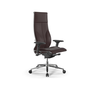 Кресло МЕТТА Samurai B1-10D - Infinity /Kc06/Nc06/D04P(M26.B32.G25.W03) (Темно-коричневый)