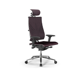 Кресло МЕТТА Y 4DT L2-12D - GoyaLE /Kc31/Nc31/D04P/H13mV-3D(M26.B32.G25.W03) (Фиолетовый)