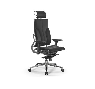 Кресло МЕТТА Move B2-10D - Infinity /Kc06/Nc06/D04P/H2cL-3D(M06.B32.G11.W03) (Черный)
