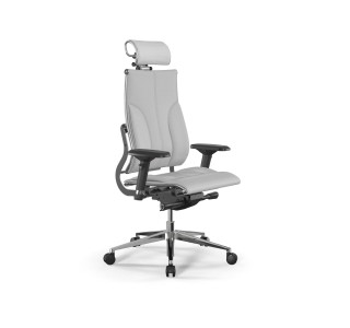 Кресло МЕТТА Move B2-10D - Infinity /Kc06/Nc06/D04P/H2cL-3D(M26.B32.G25.W03) (Белый)