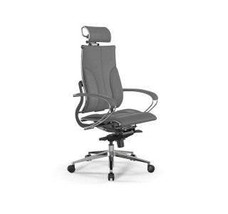 Кресло МЕТТА Move B2-10K - Infinity /Kc06/Nc06/K2cL/H2cL-3D(M06.B32.G11.W03) (Серый)