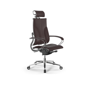 Кресло МЕТТА Move B2-10K - Infinity /Kc06/Nc06/K2cL/H2cL-3D(M26.B35.G25.W04) (Темно-коричневый)